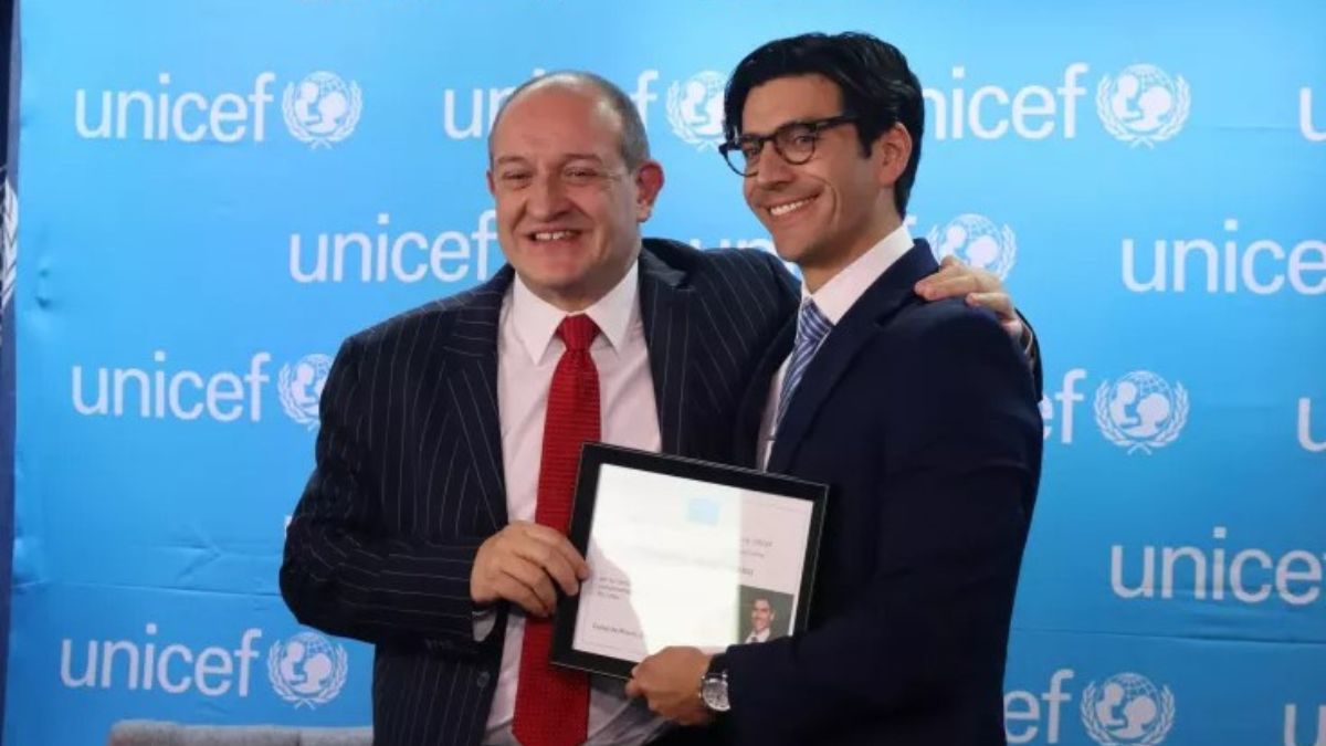 UNICEF México nombra al Dr. Mauricio González como Embajador para promover salud y nutrición infantil