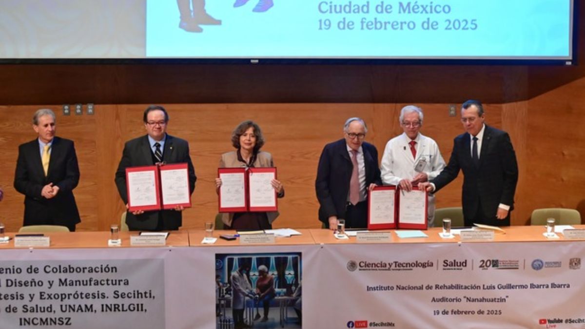 México fortalece la innovación en salud con nuevo convenio entre Secihti, SSa y UNAM