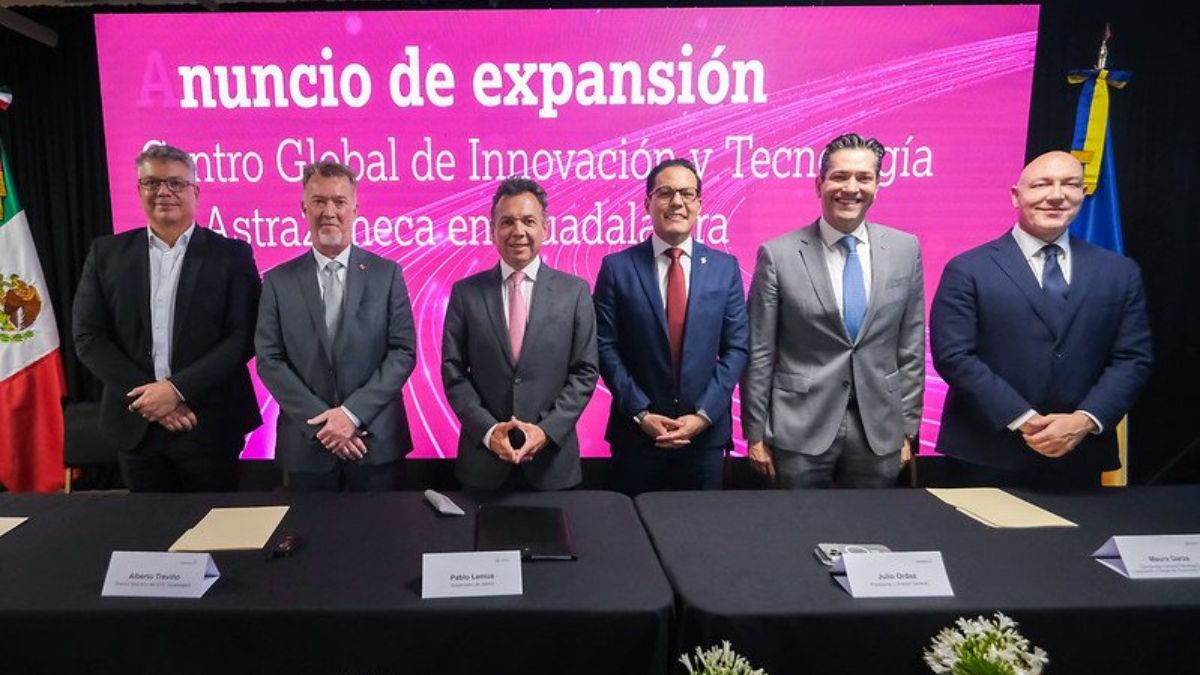 AstraZeneca México invierte 600 millones de pesos en Jalisco y generará 600 empleos