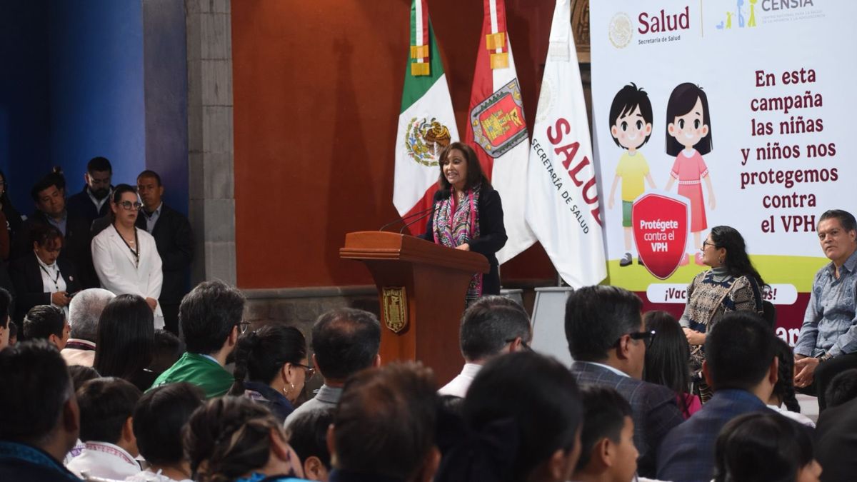 México inicia histórica Campaña Nacional de Vacunación contra el Virus del Papiloma Humano en Tlaxcala