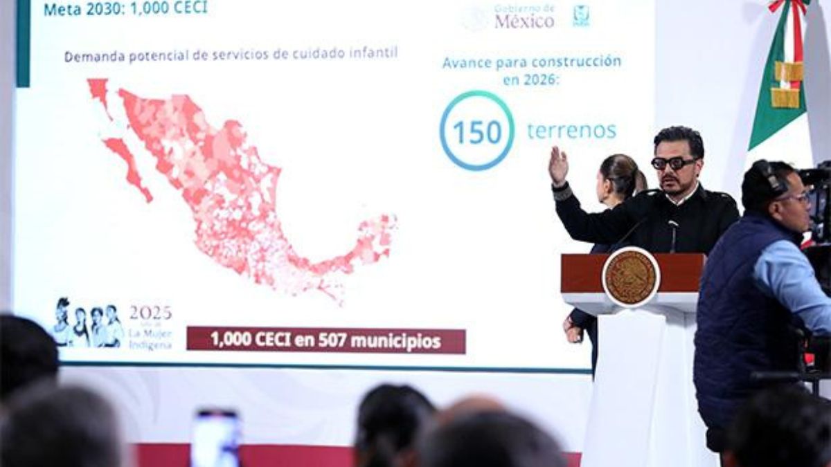IMSS iniciará construcción de 200 Centros de Educación y Cuidado Infantil en 2026 así avanza el cronograma hasta 2030