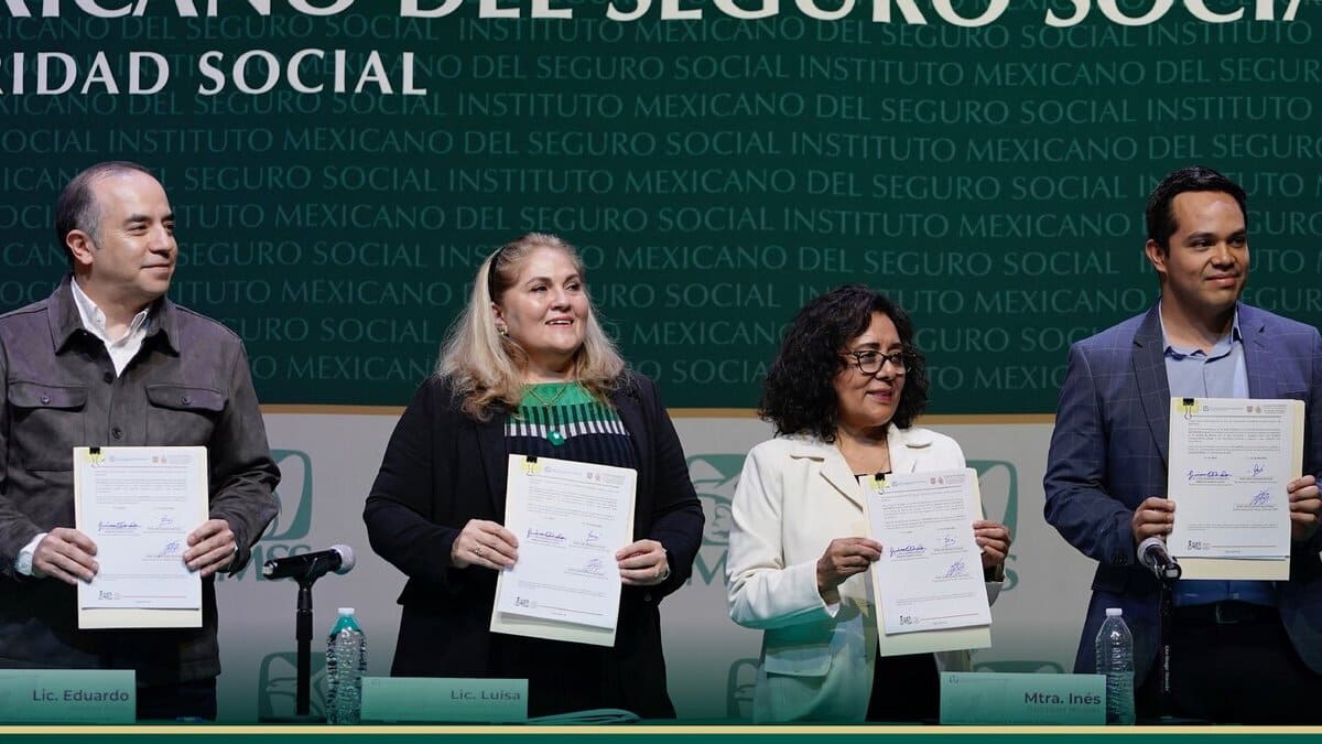 IMSS y Secretaría de Trabajo de la CDMX refuerzan la justicia laboral y amplían el acceso a la seguridad social