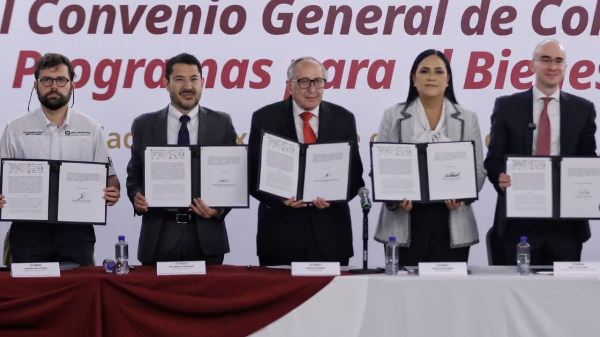 ISSSTE fortalece la atención médica y social con la firma del Convenio General de Colaboración de Programas para el Bienestar