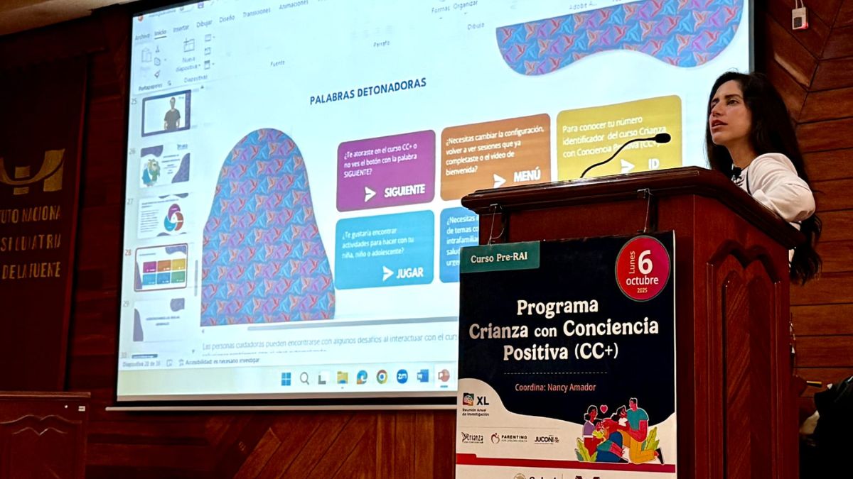 Instituto Nacional de Psiquiatría y UNICEF impulsan la crianza positiva para prevenir la violencia infantil en México
