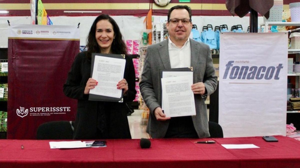 Superissste y FONACOT fortalecen el bienestar laboral con nuevo convenio interinstitucional