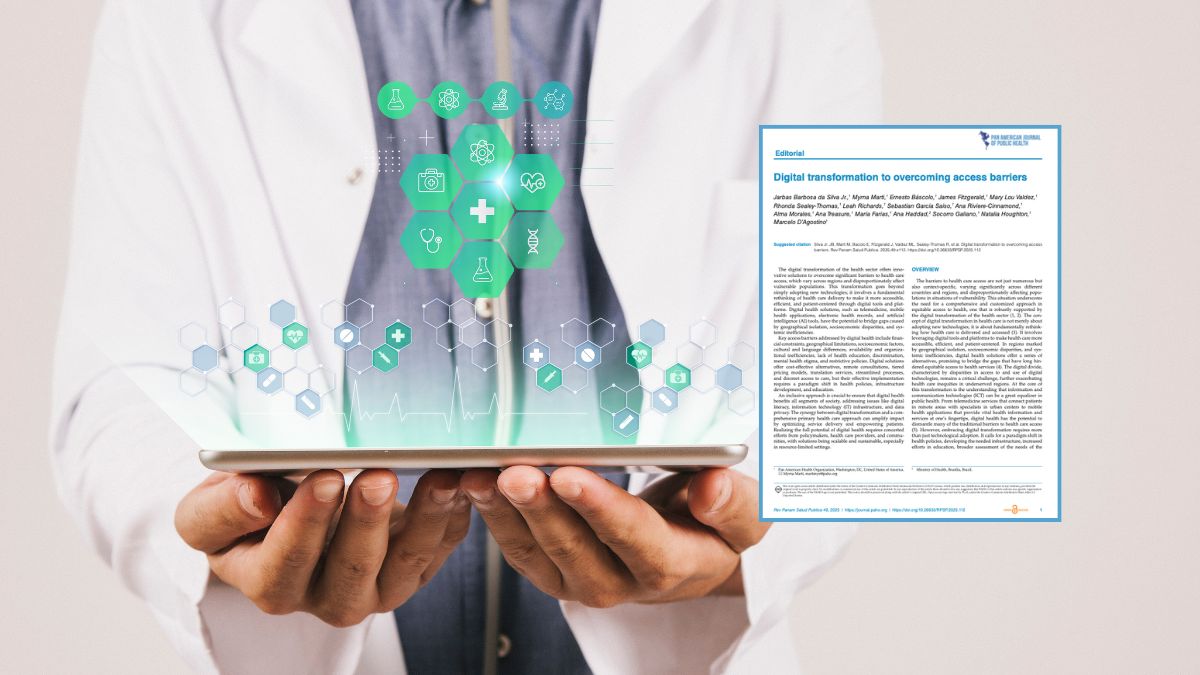 Claves para reducir brechas en el acceso a la salud en las Américas y transformación digital para superarlas