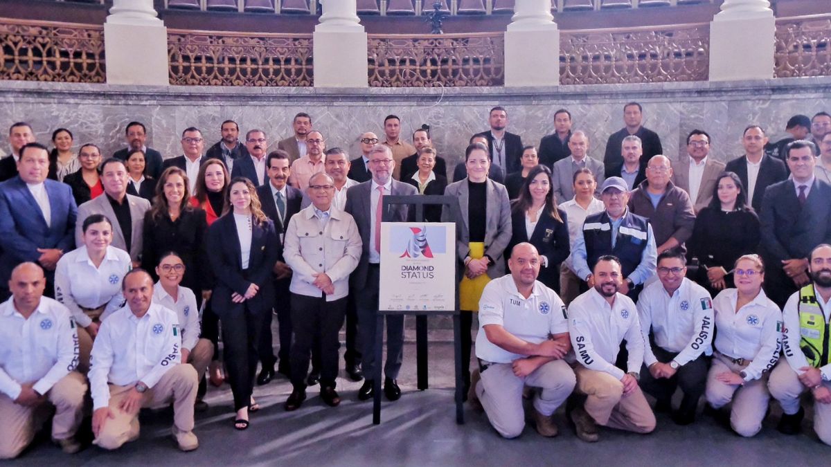SAMU Jalisco obtiene reconocimiento internacional por excelencia en la atención del Evento Vascular Cerebral (EVC)