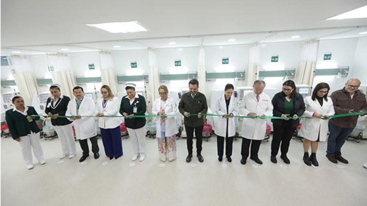 IMSS inaugura sala de hemodiálisis en Tlatelolco conoce cómo quedó equipado el servicio