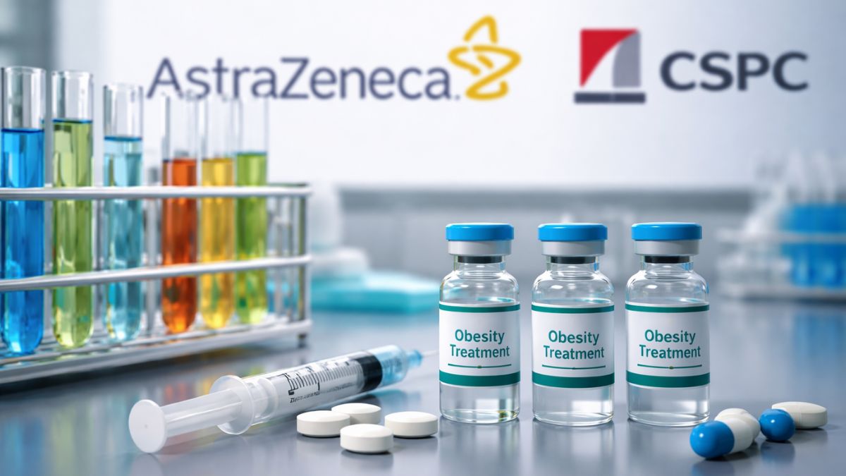 Ocho programas y dosificación mensual AstraZeneca firma acuerdo de hasta US$18.500 millones para obesidad y diabetes tipo 2
