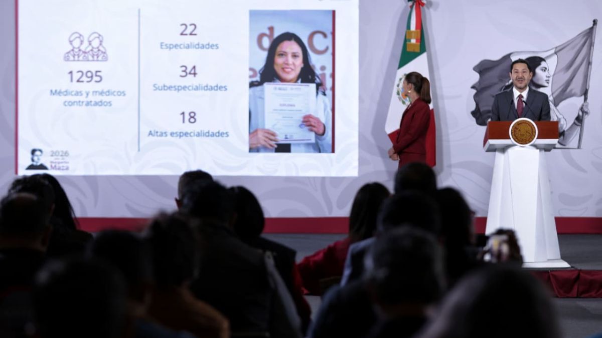 ISSSTE suma 1.295 especialistas para fortalecer la atención a derechohabientes