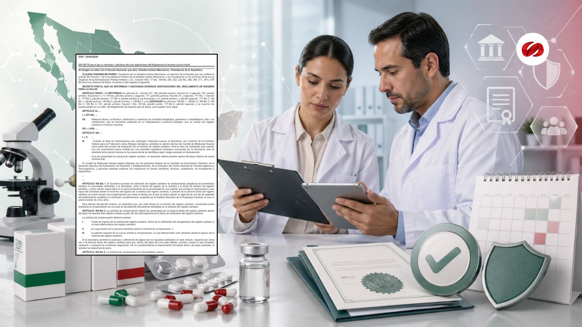 México reforma el registro sanitario de medicamentos nuevas reglas para patentes, genéricos y moléculas nuevas