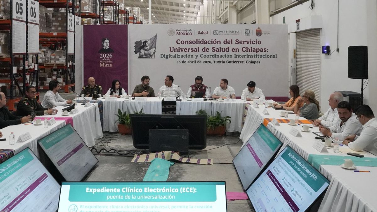 Sistema Universal de Salud inicia con integración entre IMSS e IMSS Bienestar en Chiapas