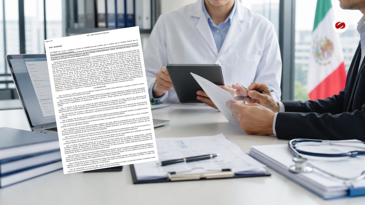 COFEPRIS anuncia simplificación de trámites cambios aplican a licencias sanitarias, publicidad y tabaco