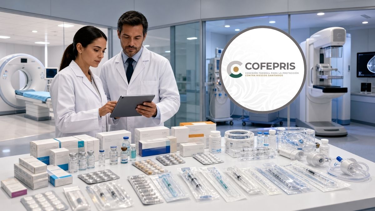 COFEPRIS autoriza 608 insumos para la salud en México durante el primer trimestre de 2026