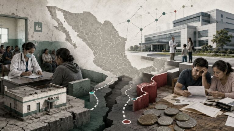 Universalidad en salud en México sigue limitada por segmentación y bajo financiamiento