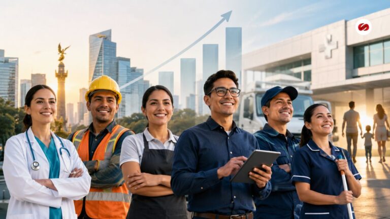 Empleo formal rompe récord en México con más de 22,7 millones de afiliados al IMSS