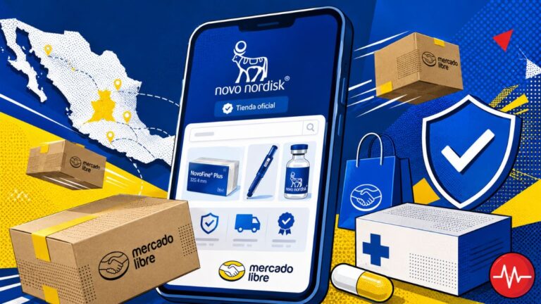 Novo Nordisk apuesta por Mercado Libre para ampliar el acceso a tratamientos