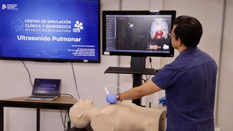 Simulación clínica en medicina respiratoria fortalece la formación especializada en el INER