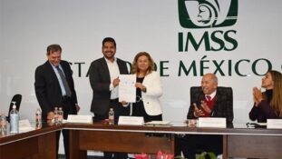 IMSS firma escrituras para construir Centros de Educación y Cuidado Infantil en el oriente del Edomex