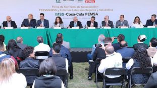 IMSS y FEMSA fortalecen alianza para prevenir enfermedades en centros laborales más de 4.3 millones de trabajadores beneficiados con ELSSA