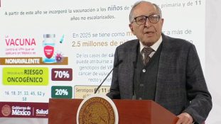 México avanza 42% en vacunación infantil contra el VPH y mantendrá la campaña activa hasta cumplir la meta nacional