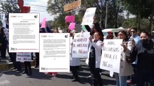 Personal médico del INCan protesta por desabasto de medicamentos: autoridades aseguran operación continua y entrega de insumos