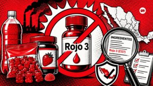 Rojo 3 sale de alimentos en México: Cofepris lo prohibe tras alerta por riesgo sanitario