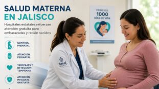 Salud materna en Jalisco, hospitales estatales refuerzan atención gratuita para embarazadas y recién nacidos
