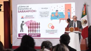 Sarampión en México: vacunación masiva reduce casos activos y muestra una tendencia sostenida a la baja