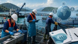 Seguridad y salud en la acuicultura: OIT adopta primer repertorio de recomendaciones prácticas para proteger a los trabajadores