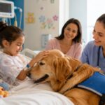 Terapias asistidas con perros fortalecen el bienestar emocional de pacientes pediátricos en el INP